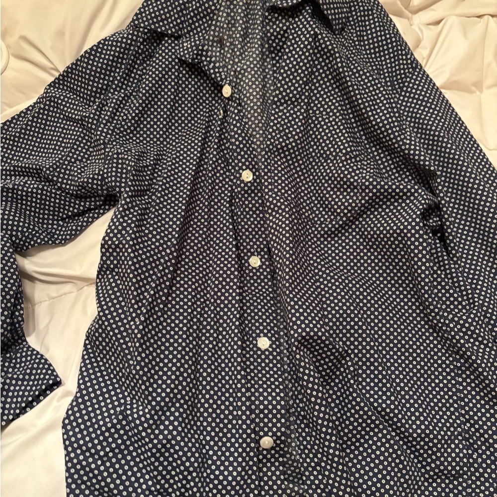 J Crew Men’s Polka Dot Shirt